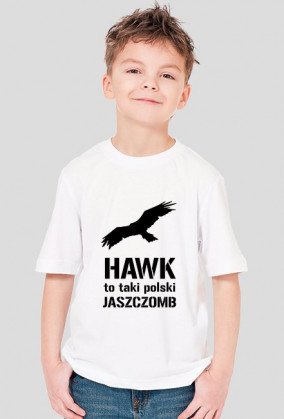 Hawk to taki polski jaszczomb koszulka dziecięca edukacyjna M
