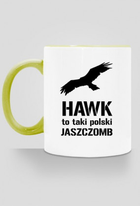 Hawk to taki polski jaszczomb kubek edukacyjny