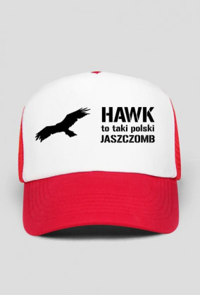 Hawk to taki polski jaszczomb czapka edukacyjna