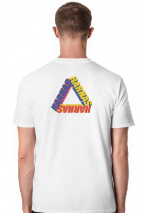 Harnaś P3D white 2 side tee