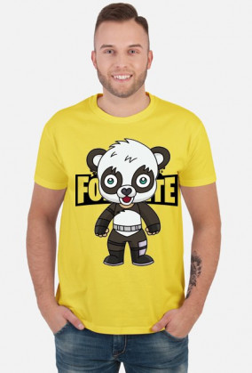 Męska Koszulka Panda