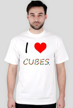 I ♥ CUBES (biała)