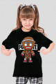 Koszulka dla dziewczynki Ciastko  - Limited Black Edition