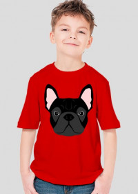Buldog Francuski T-shirt dla chłopca