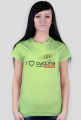 Koszulka Rowerzystki "I LOVE CYCLING 2019" Jasne Kolory