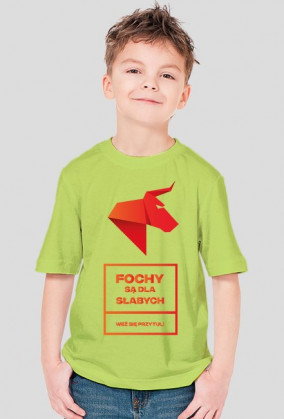 FOCHY SĄ DLA SŁABYCH - Weź się przytul! Koszulka dla dzieci