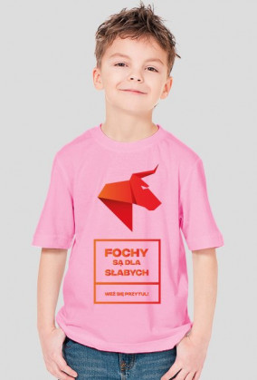 FOCHY SĄ DLA SŁABYCH - Weź się przytul! Koszulka dla dzieci