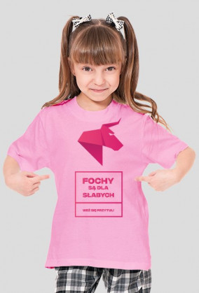 FOCHY SĄ DLA SŁABYCH - Weź się przytul! Koszulka dla dzieci