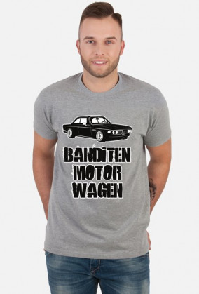 BMW E9 - Banditen Motor Wagen (koszulka męska)