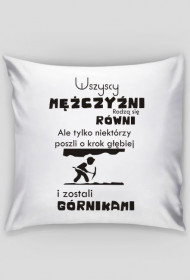 Poduszka Wszyscy mężczyźni rodzą się równi...