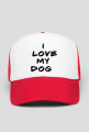 Czapka ''I LOVE MY DOG''