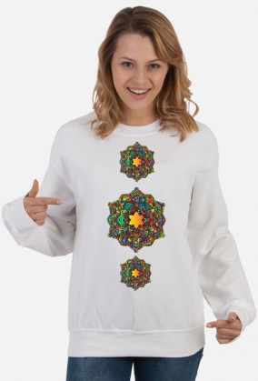 mandale kolorowe trzy