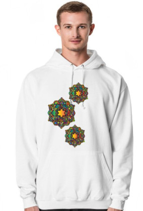 mandale kolorowe trzy