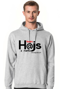 Bluza z kapturem męska kolor jasny szary
