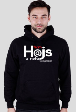 Bluza męska z kapturem Hajs z Neta