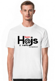 Koszulka biąła logo tylko przód