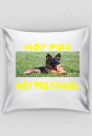 Poduszka ''MÓJ PIES MÓJ PRZYJACIEL''