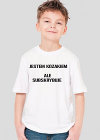 Koszulka dla chłopca BIAŁA