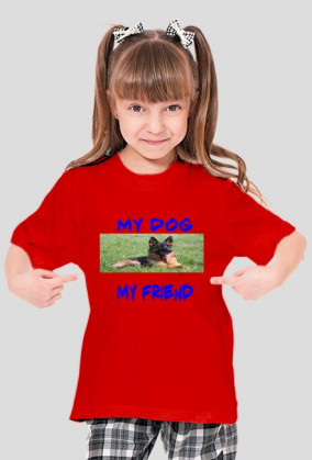 Koszulka ''My dog My friend''