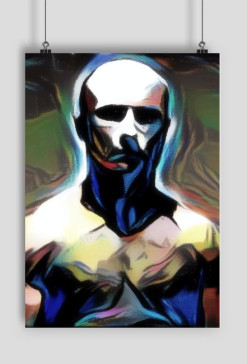 Testoviron Art plakat A2