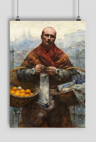 Testoviron Pomarańczarka obraz plakat A1