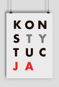 Konstytucja plakat A2