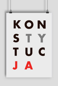 Konstytucja plakat A2