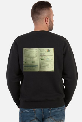 Maths Crewneck Black