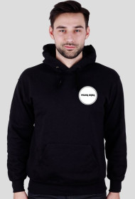 Czarna Bluza z kapturem Małe