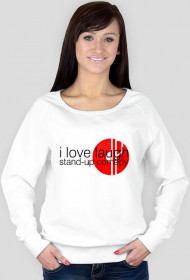 white, grey (bluza love01)