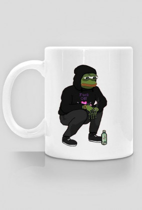 Kubek fuck off PEPE