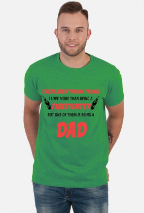 Koszulka Firefighter Dad