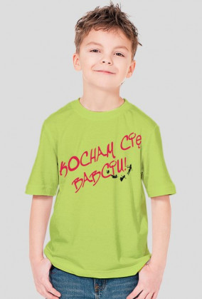 Koszulka chłopięca Kocham Cię Babciu