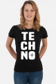 Koszulka damska "Techno"