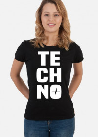 Koszulka damska "Techno"
