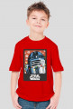 Koszulka dla Chłopca - "R2D2 Święta" - Star Wars