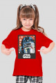 Koszulka dla Dziewczyn - "R2D2 Święta" - Star Wars