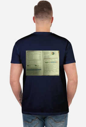 Maths Tee Navy Blue
