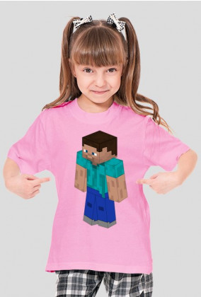 Koszulka Minecraft na prezent dla dziewczyny