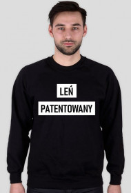 Bluza czarna Leń Patentowany