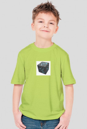 Minecraft Koszulka Dziecięca DIAMENT BLOK