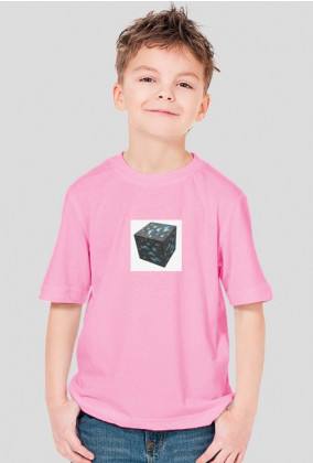 Minecraft Koszulka Dziecięca DIAMENT BLOK