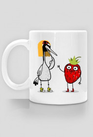 Żuraw i Poziomka Kubek