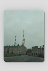 Podkładka pod mysz - beton i kominy