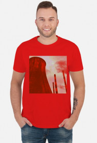 Czerwona Koszulka z Kominami z Łodzi