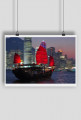 Statek w Hongkongu. Ale pixele!