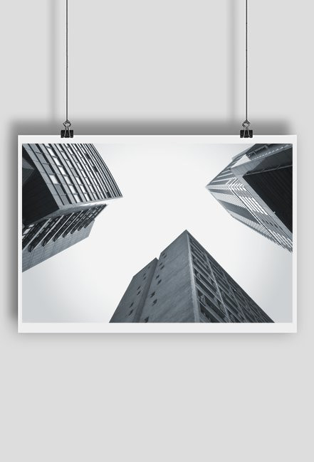 Wieżowce Warszawy. Ale pixele!