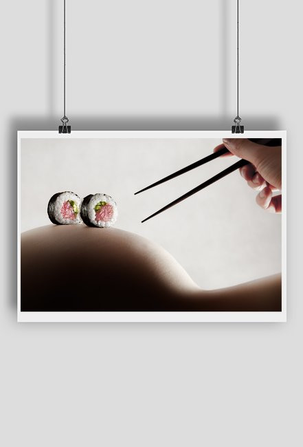 Body sushi set. Ale pixele!