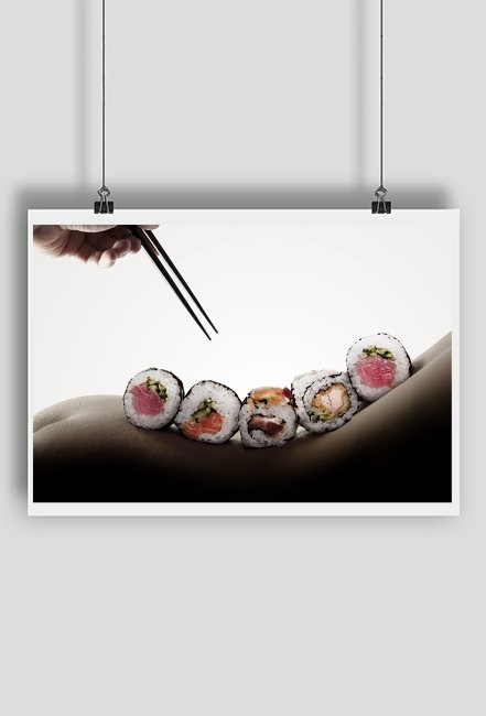 Body sushi set. Ale pixele!