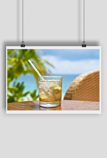 Kolorowy drink. Ale pixele!